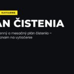 Denný a týždenný plán čistenia v kaviarni – kontrolný zoznam na vytlačenie