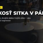 Rozdiel v chuti kávy pri sitkách rôznych veľkostí